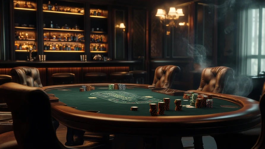 Poker w BruceBet - Emocje przy Zielonym Stoliku